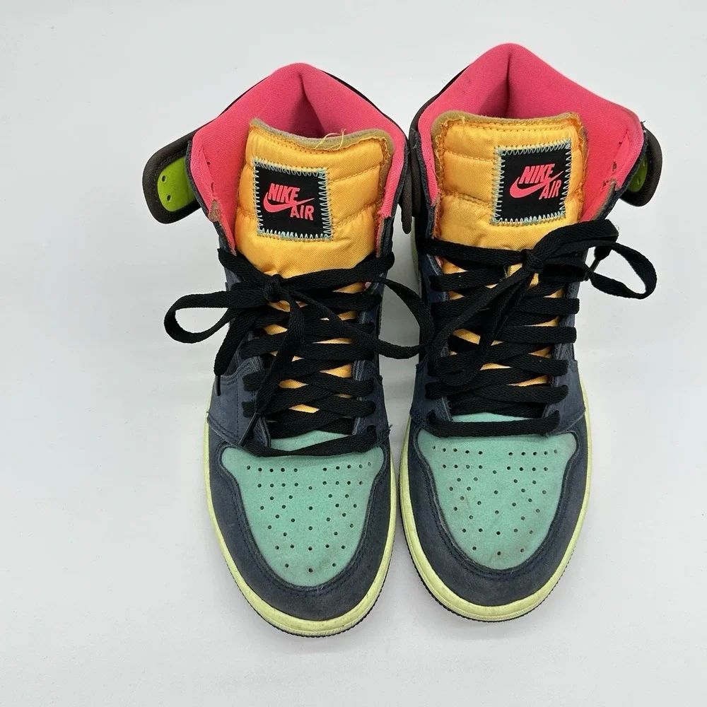 Nike Air Jordan 1 Retro High‎ OG Tokyo Bio Hack Sneakers Mens Size 8 555088-201